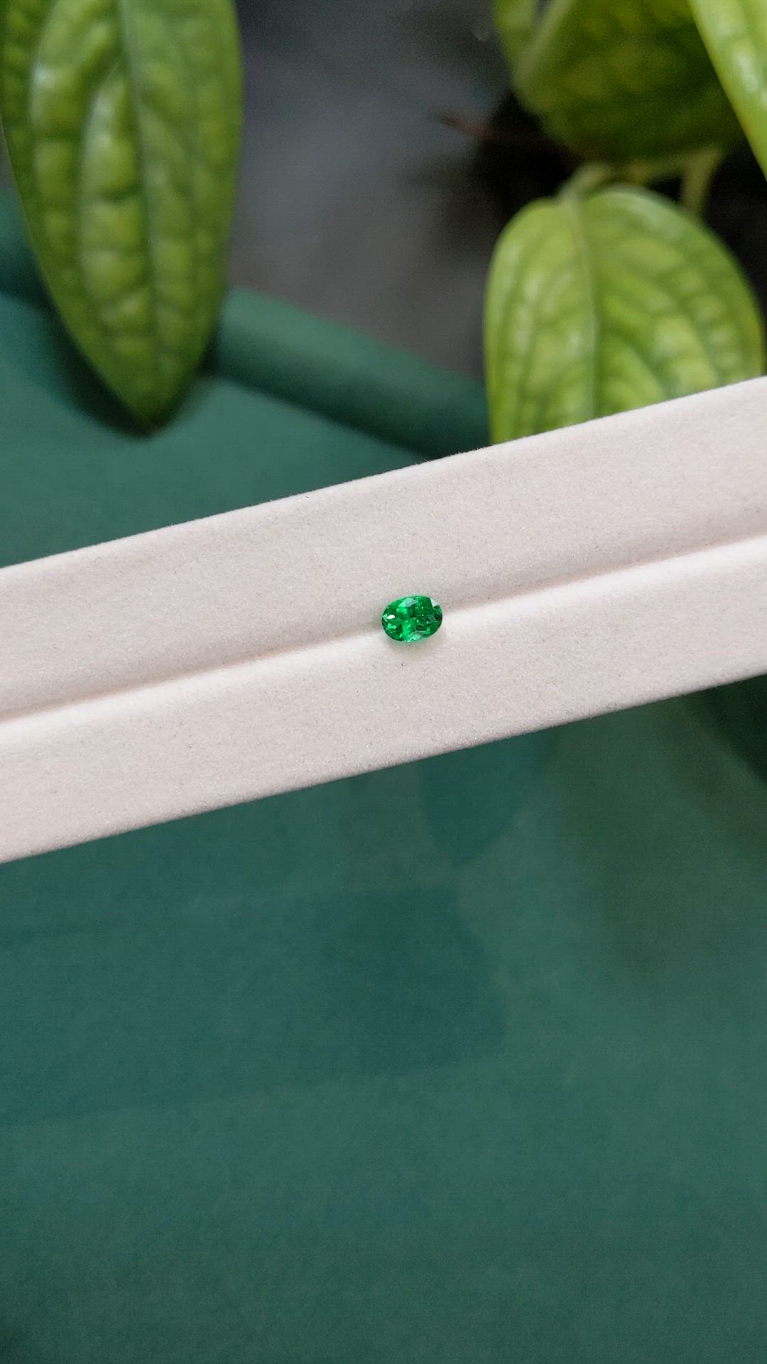 0.33 Ct. Emerald from Russia Size Video