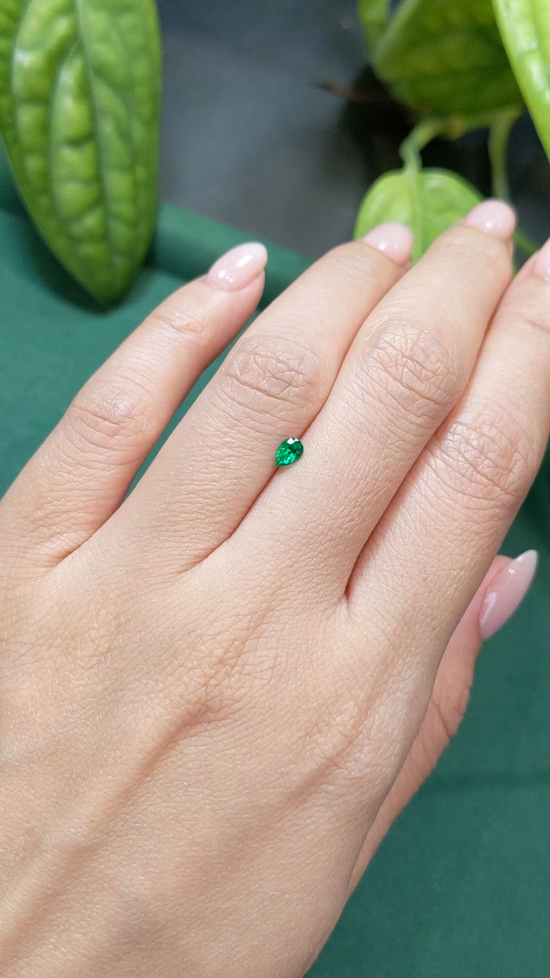 0.18 Ct. Emerald from Russia Size Video