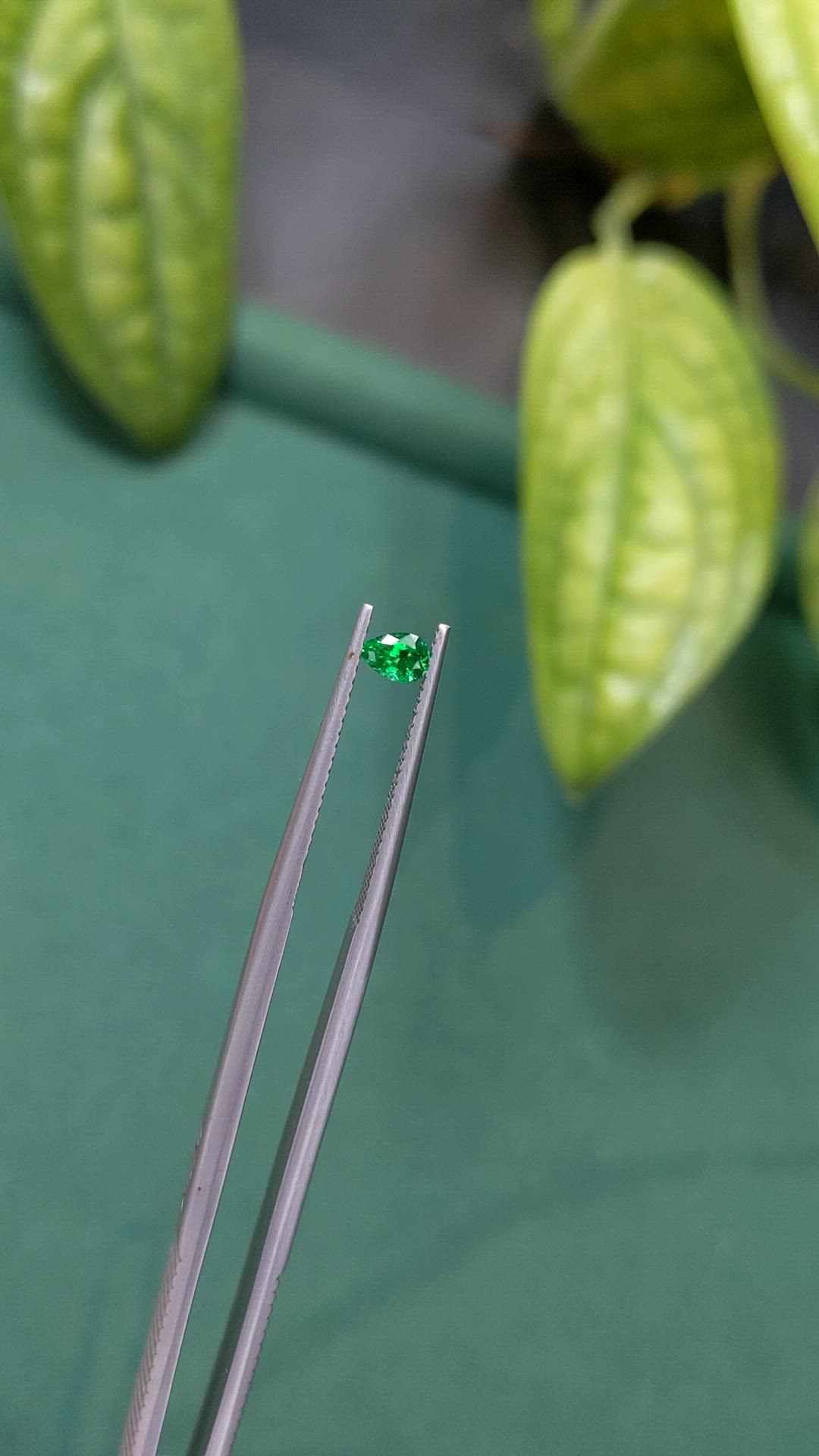 0.18 Ct. Emerald from Russia Size Video