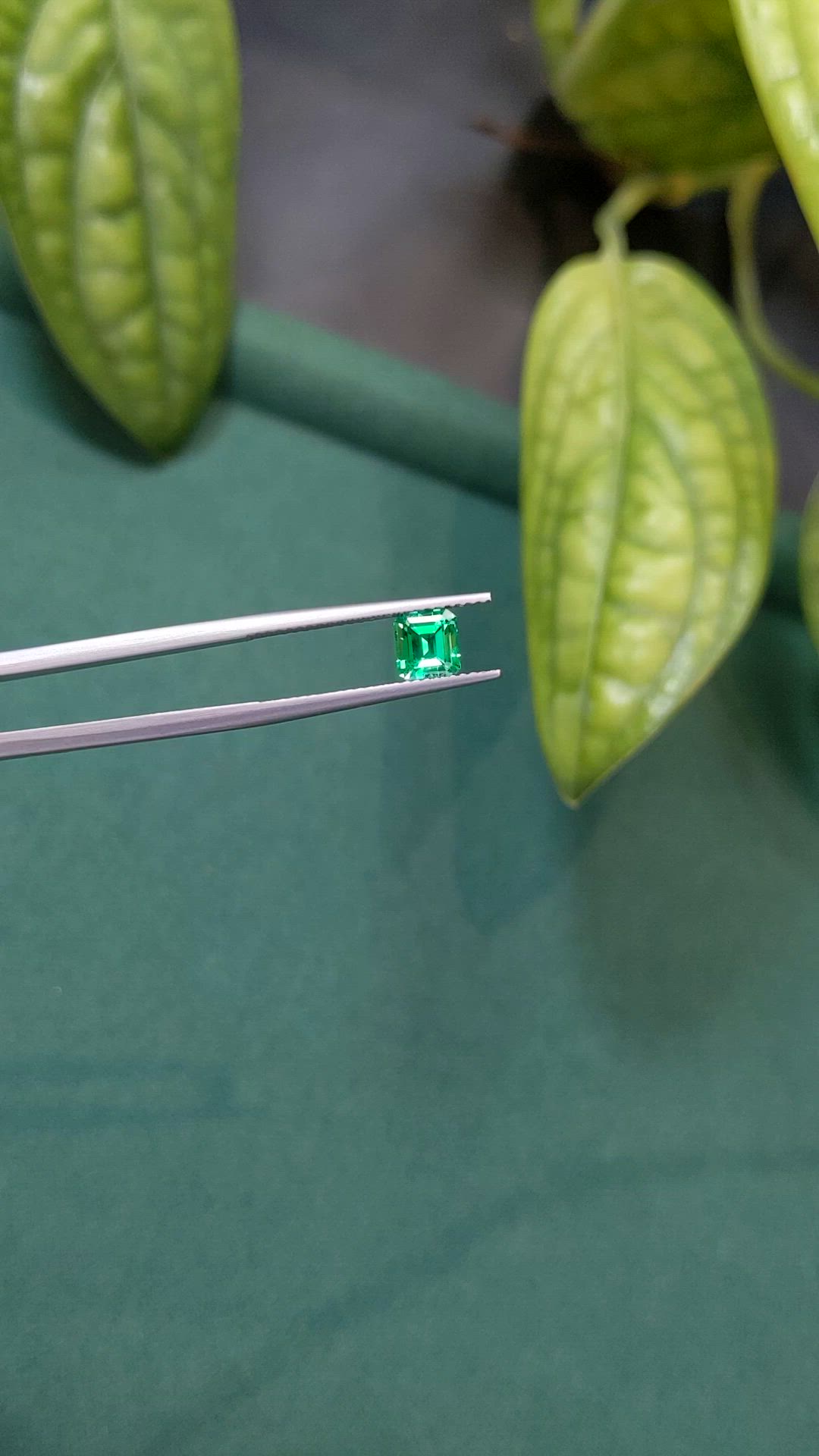 0.89 Ct. Emerald from Russia Size Video