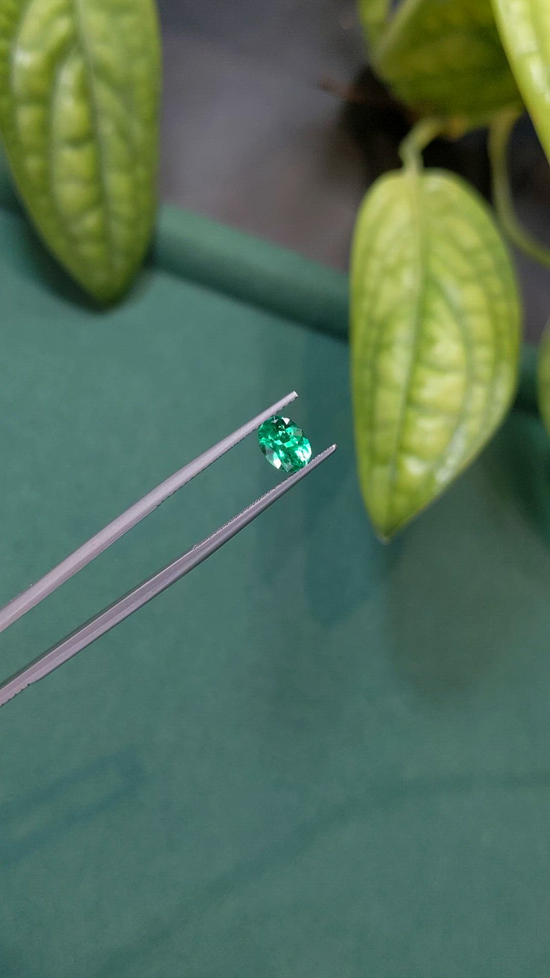 0.80 Ct. Emerald from Russia Size Video