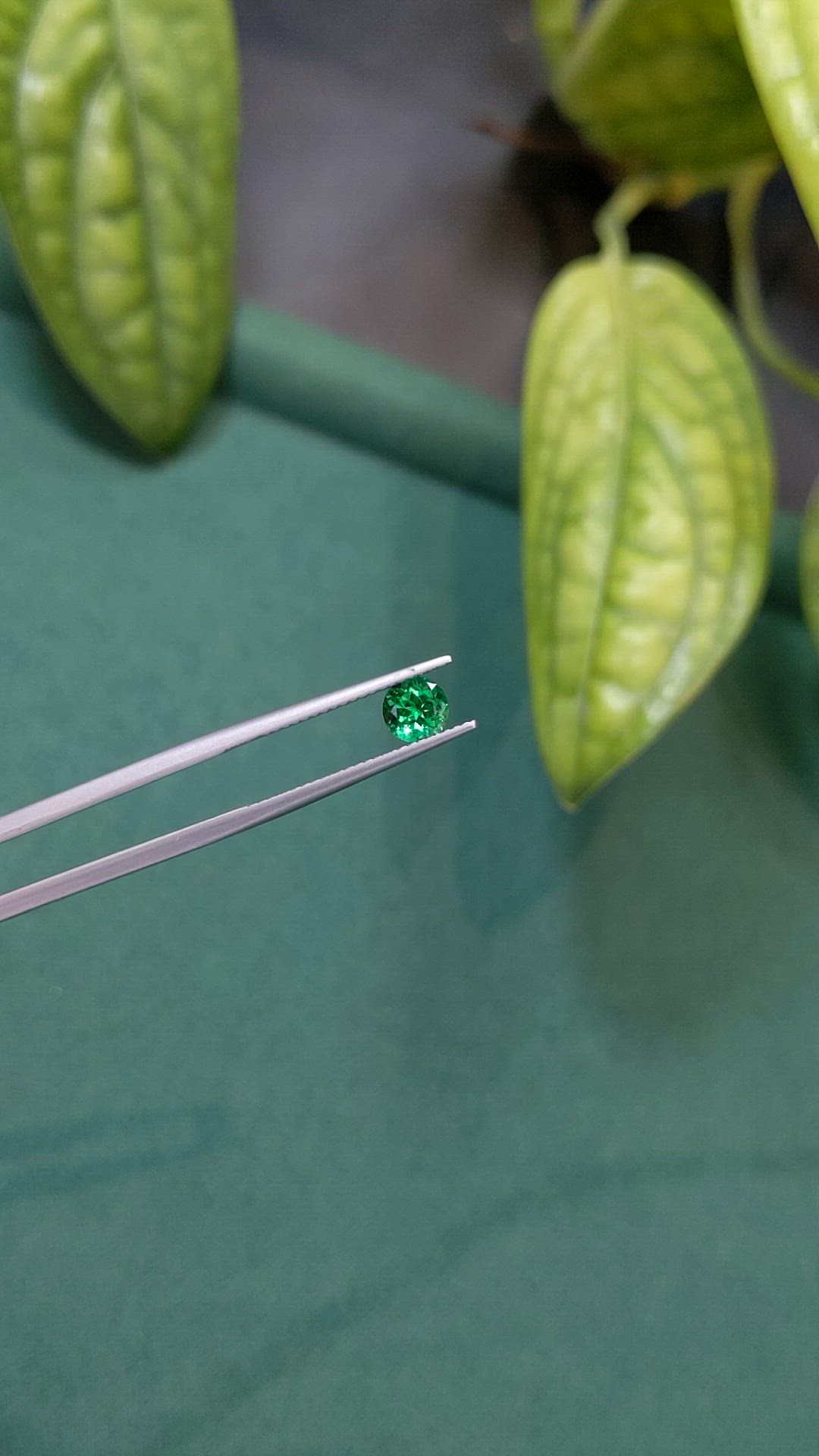 0.63 Ct. Emerald from Russia Size Video