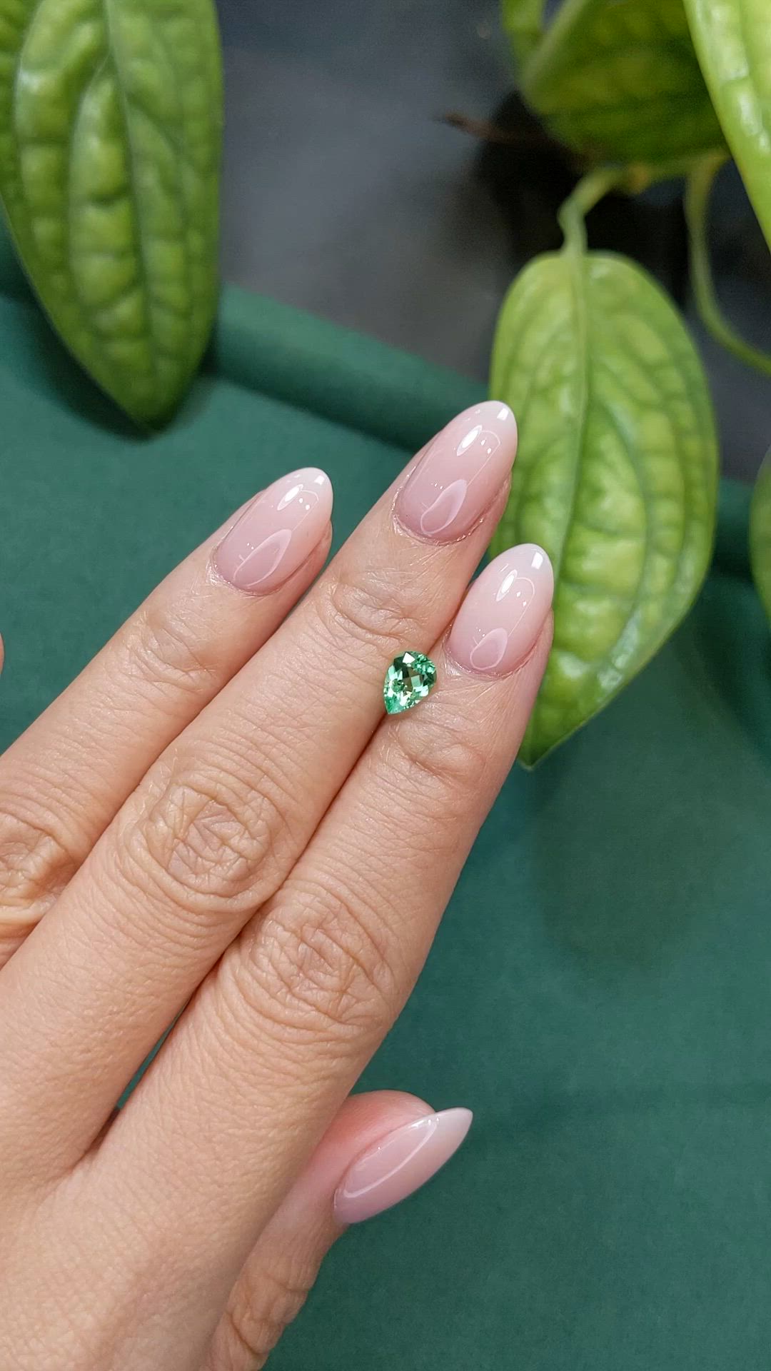 0.60 Ct. Emerald from Russia Size Video