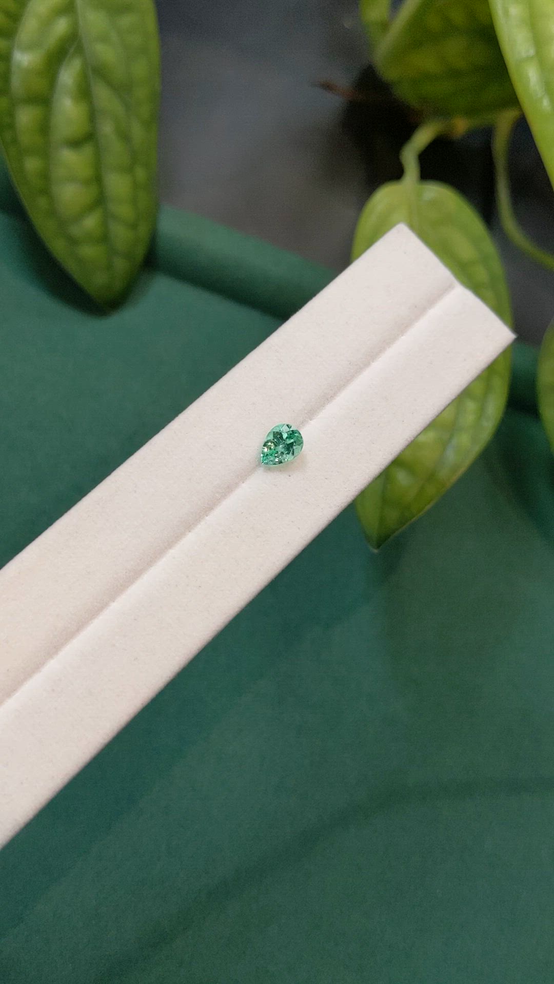 0.78 Ct. Emerald from Russia Size Video