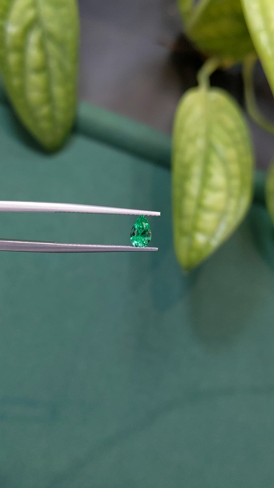 0.46 Ct. Emerald from Russia Size Video