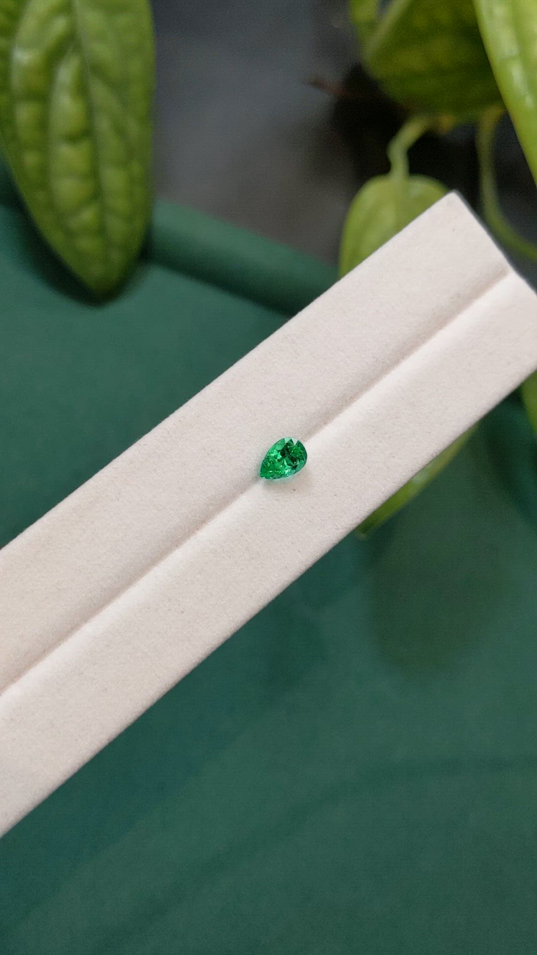 0.63 Ct. Emerald from Russia Size Video