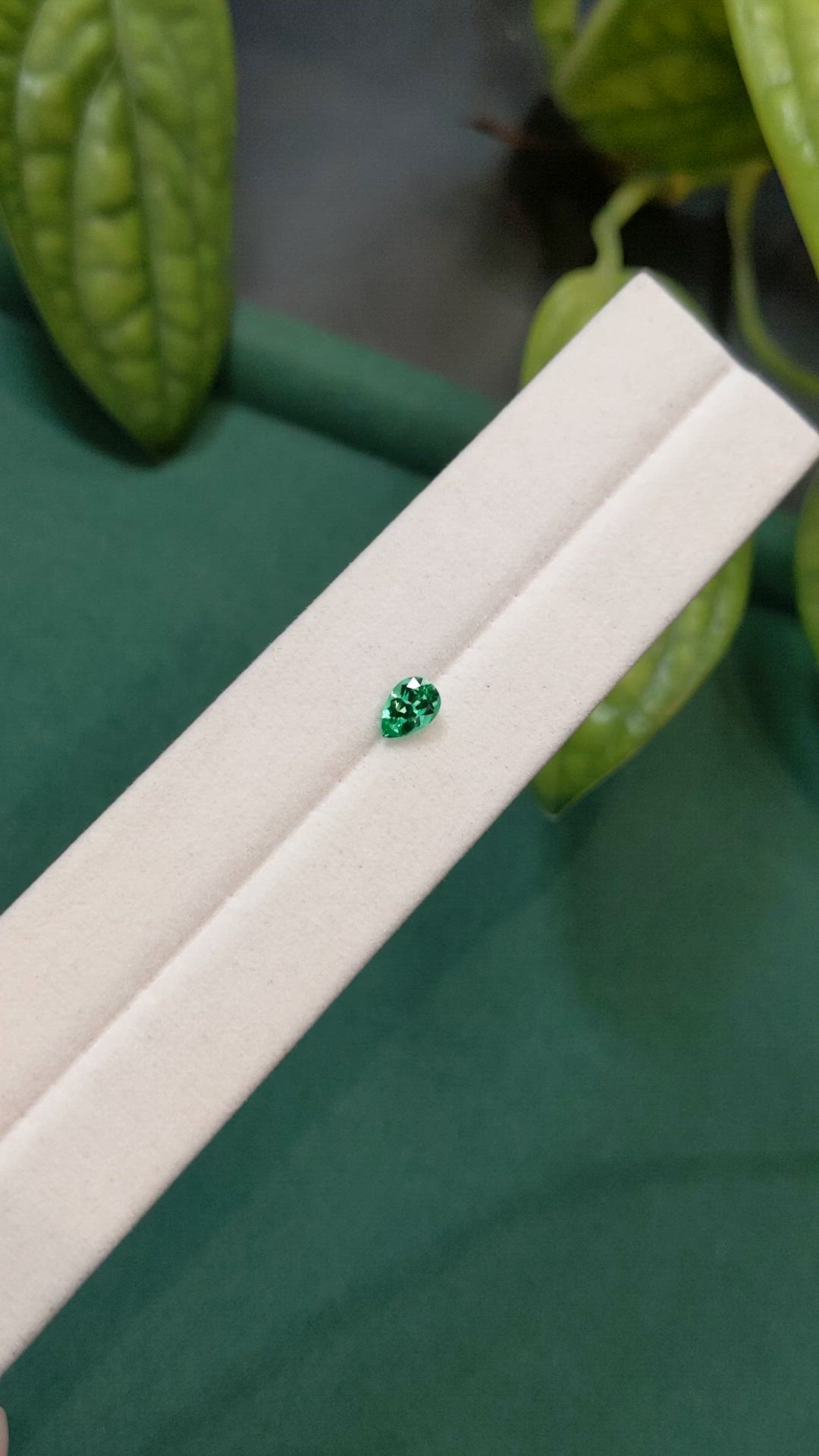 0.53 Ct. Emerald from Russia Size Video