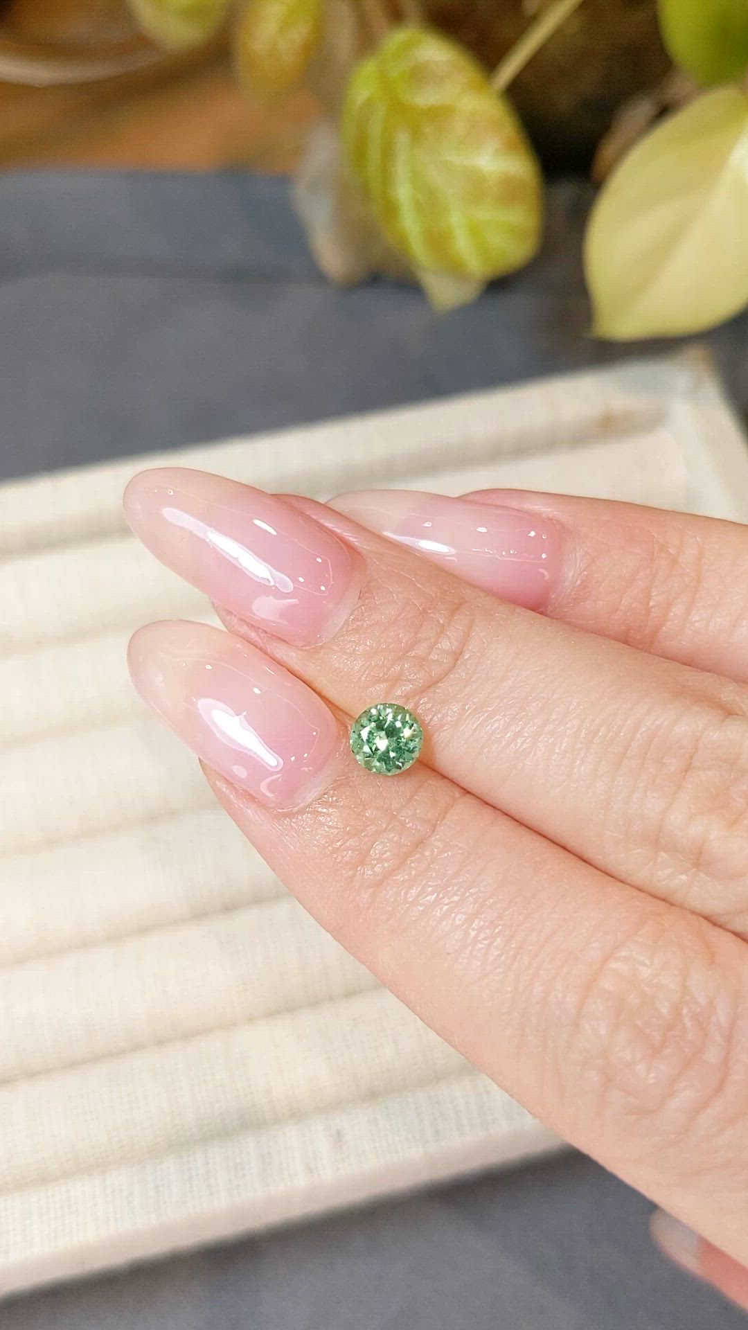 0.61 Ct. Emerald from Russia Size Video