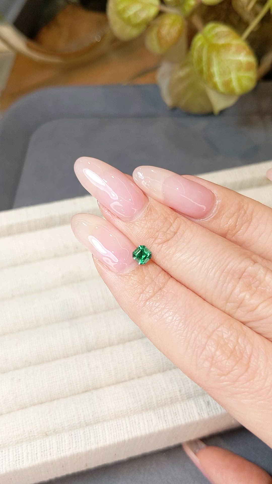 0.35 Ct. Emerald from Russia Size Video