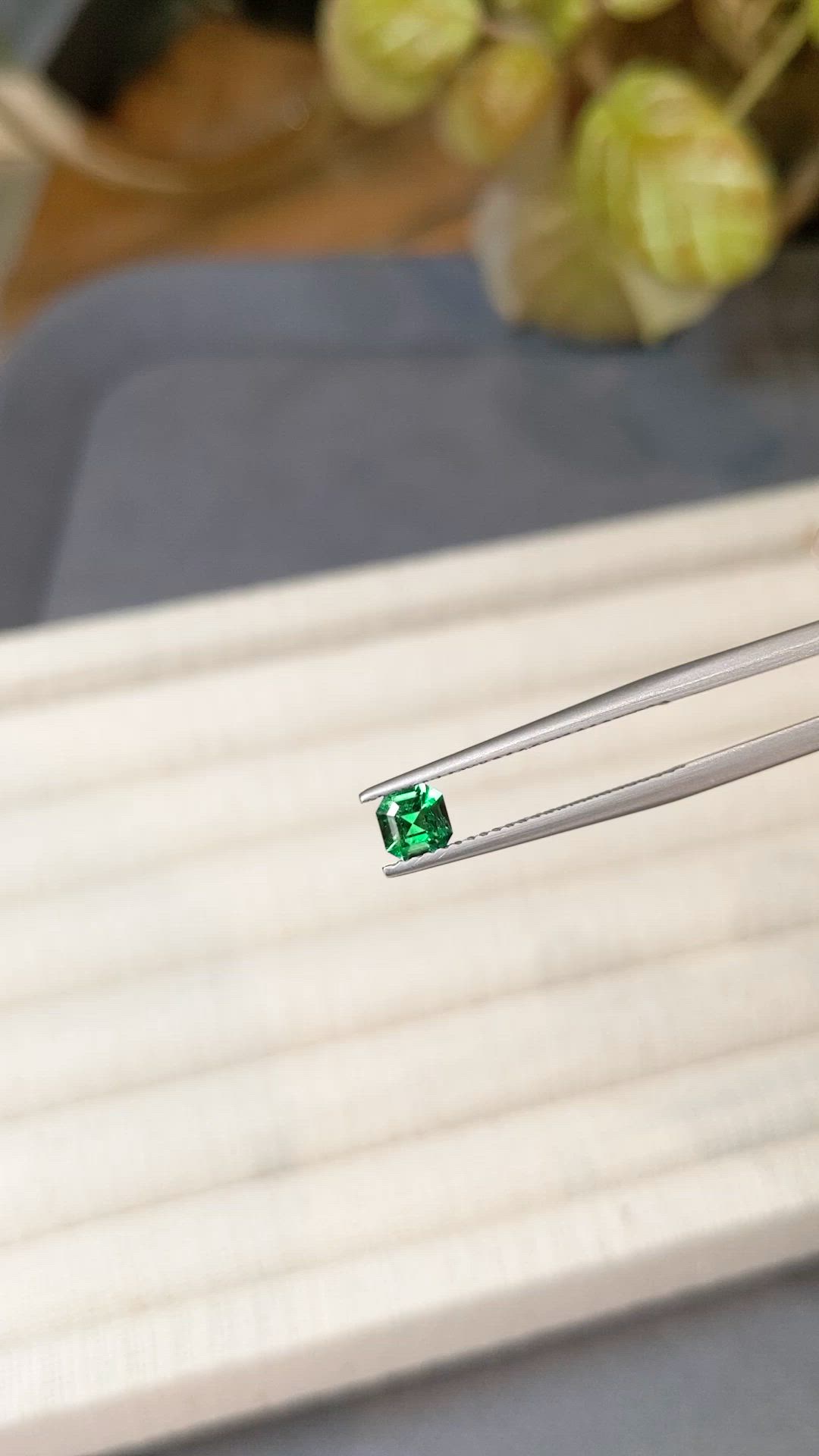0.35 Ct. Emerald from Russia Size Video