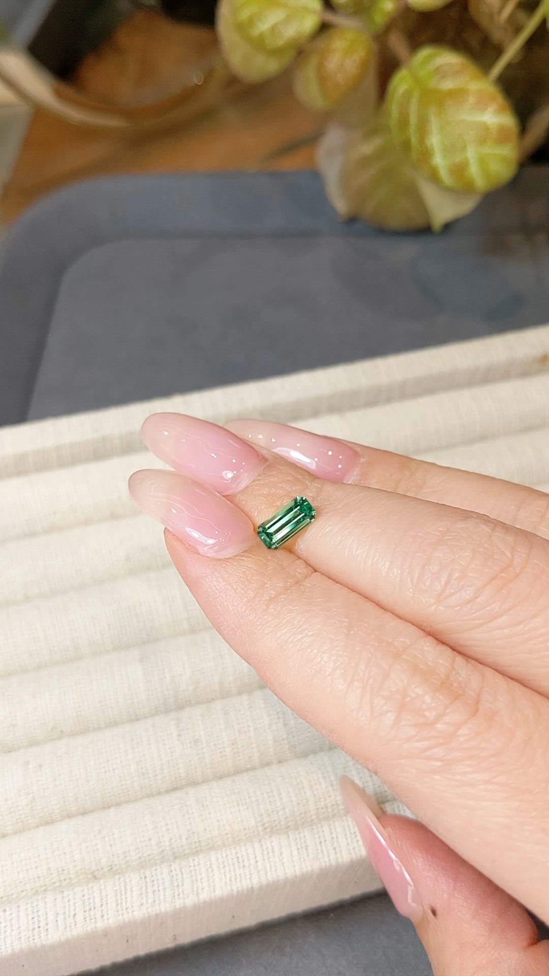 0.81 Ct. Emerald from Russia Size Video