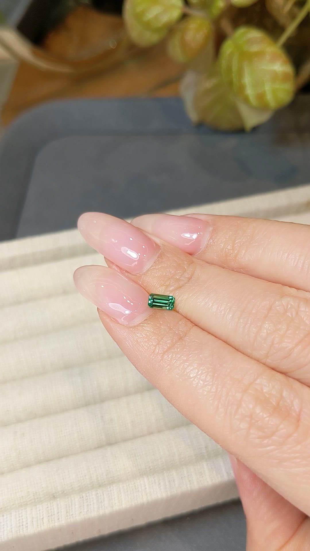 0.33 Ct. Emerald from Russia Size Video