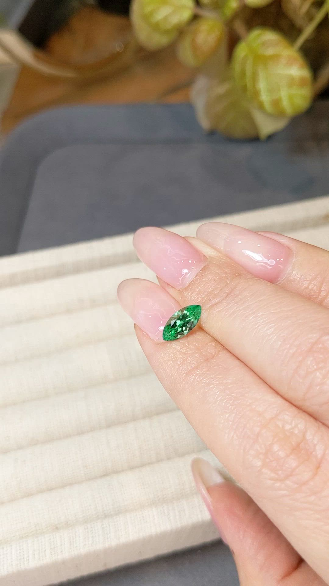 0.84 Ct. Emerald from Russia Size Video