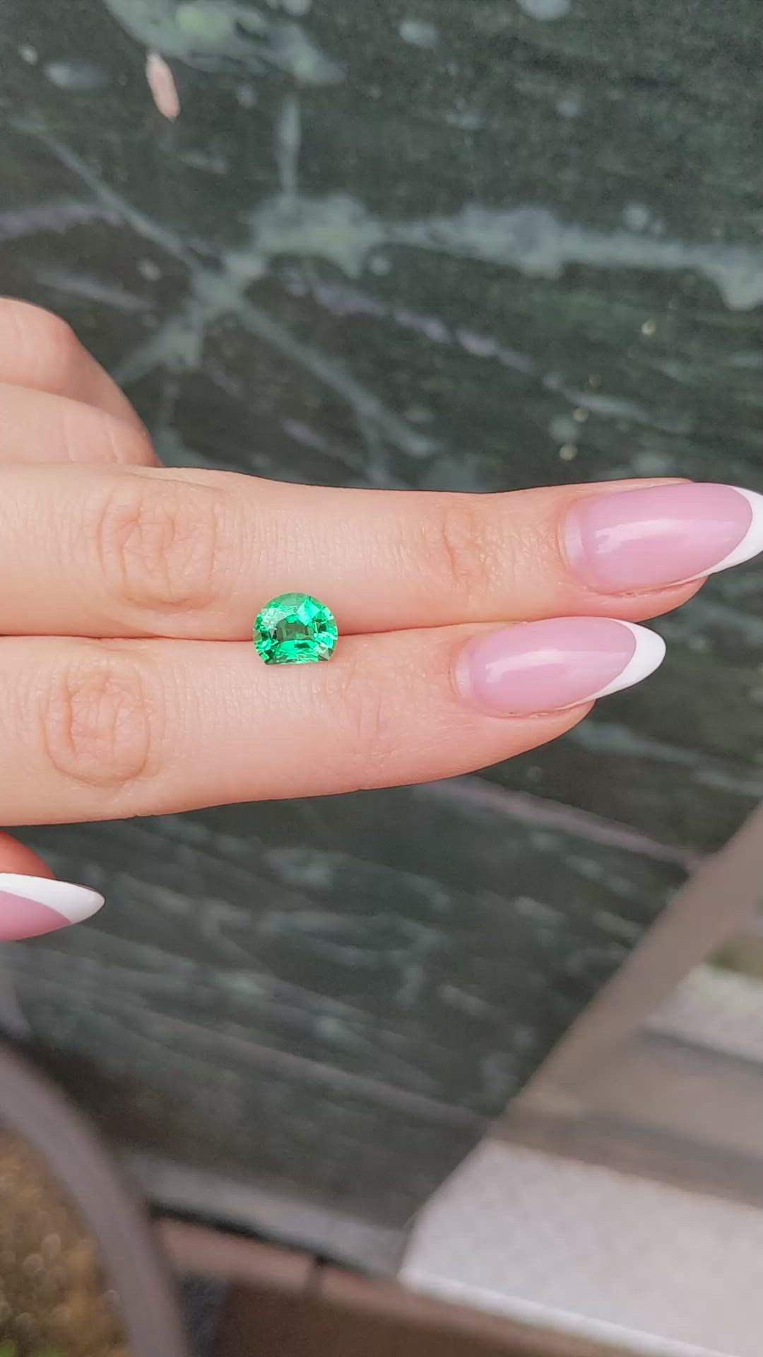 1.95 Ct. Emerald from Colombia Size Video