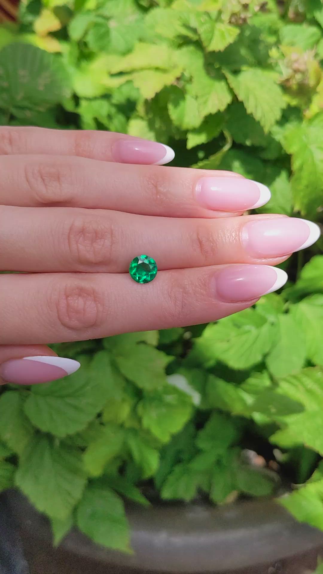 1.42 Ct. Emerald from Colombia Size Video