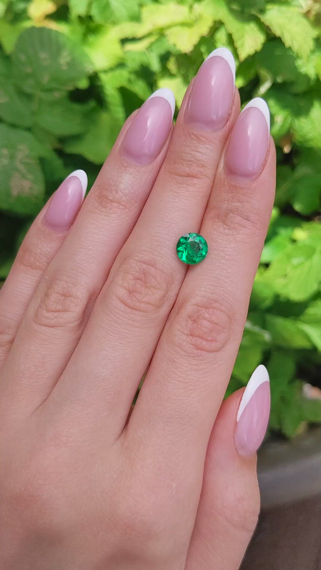 1.42 Ct. Emerald from Colombia Size Video