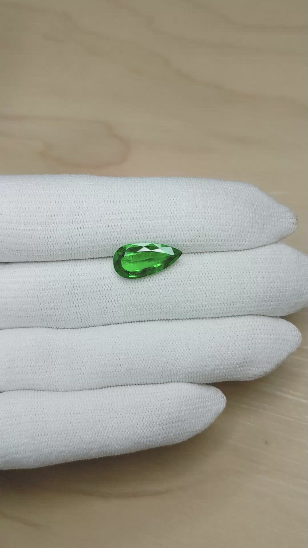 3.55 Ct. Emerald from Zambia Size Video