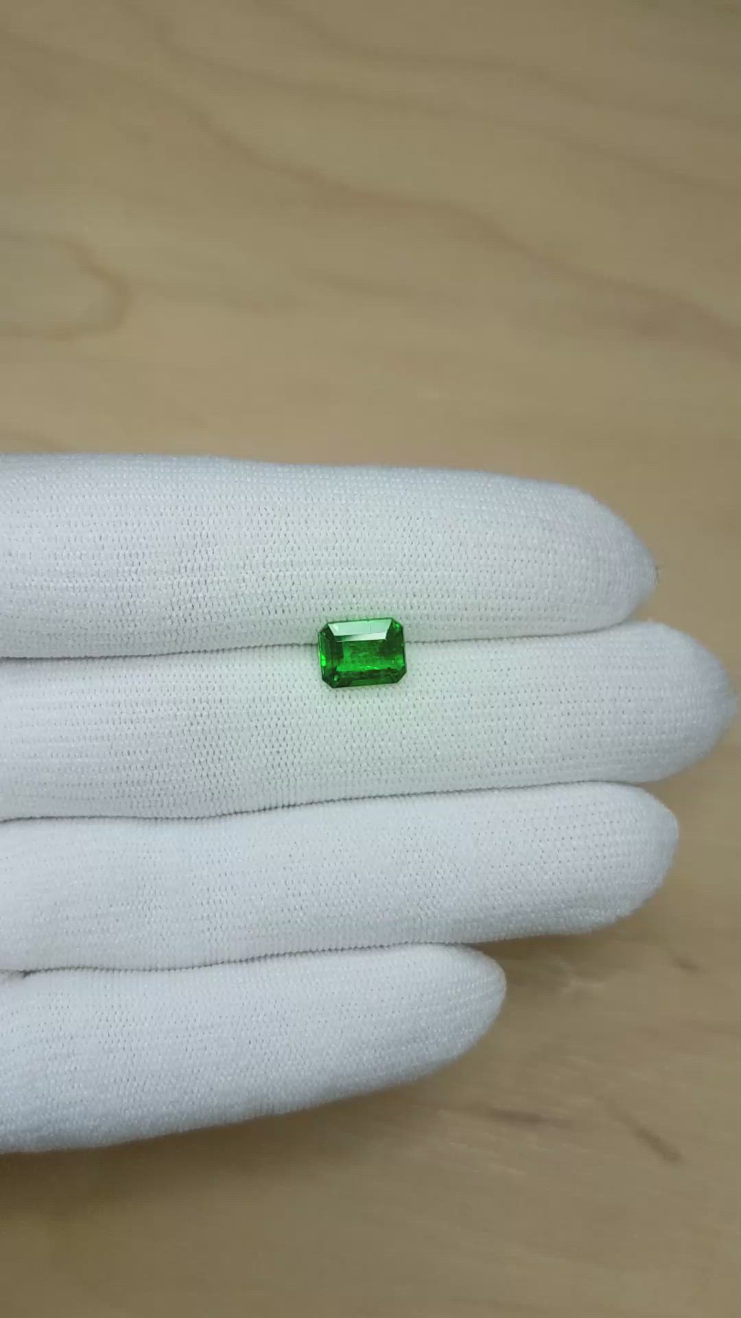2.16 Ct. Emerald from Colombia Size Video