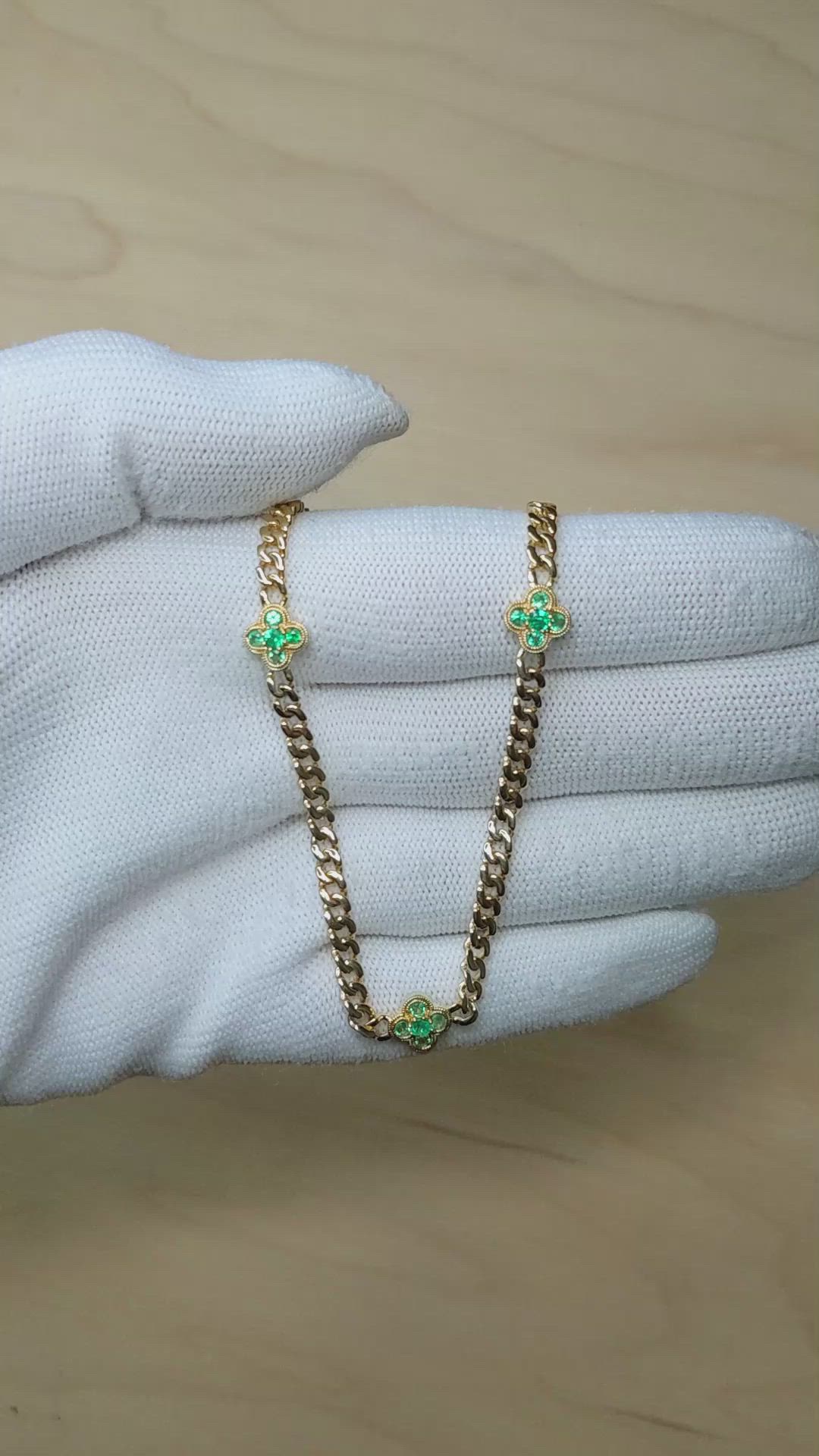 0.69 Ct. Emerald Bezel Pendant, 14K Yellow Gold Size Video