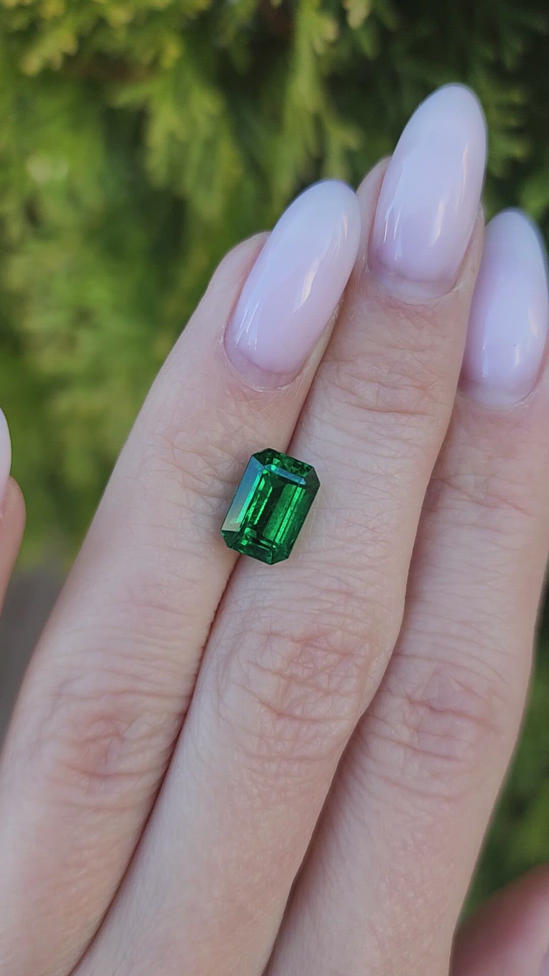 2.67 Ct. Emerald from Zambia Size Video
