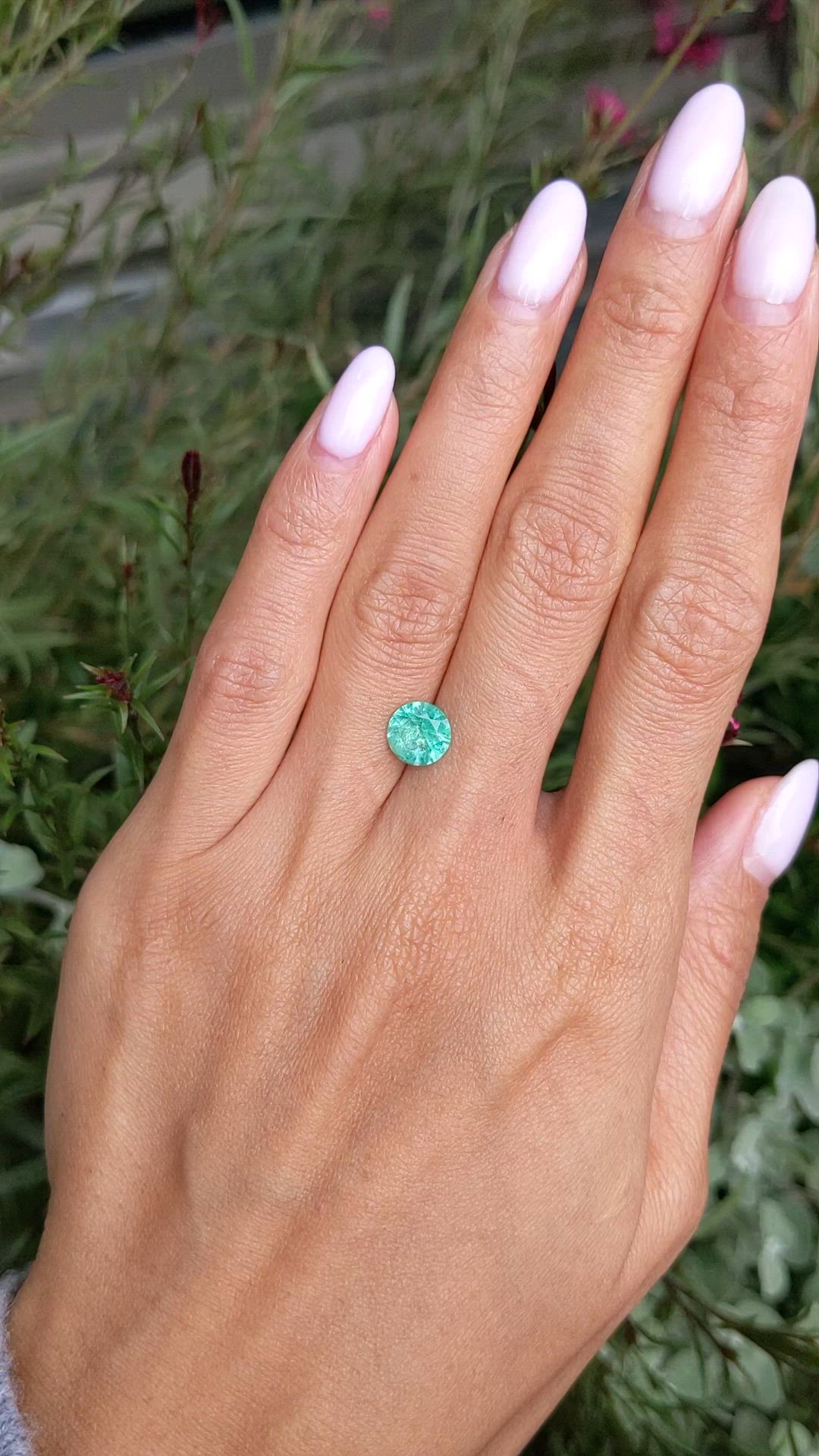 1.31 Ct. Emerald from Ethiopia Size Video