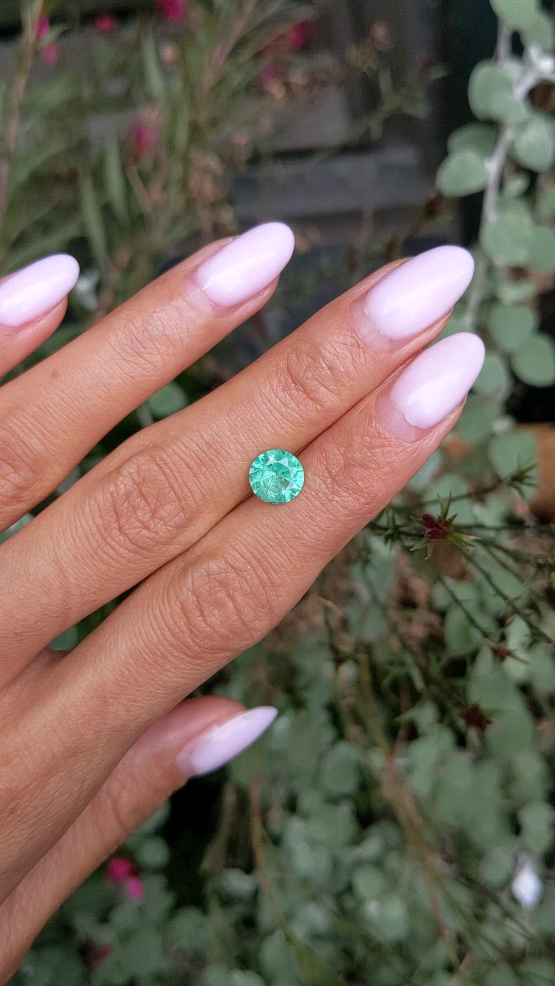 1.31 Ct. Emerald from Ethiopia Size Video
