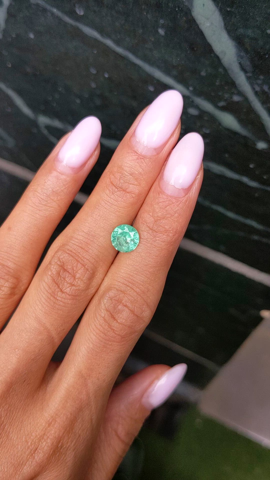 1.31 Ct. Emerald from Ethiopia Size Video