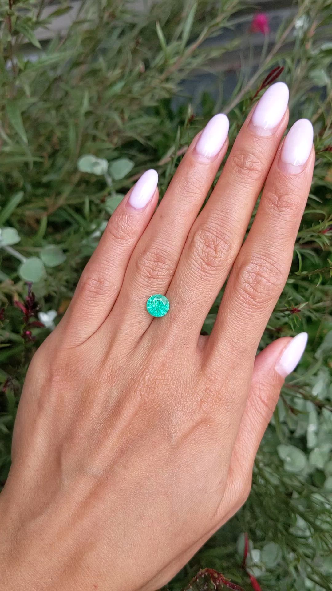 1.33 Ct. Emerald from Ethiopia Size Video