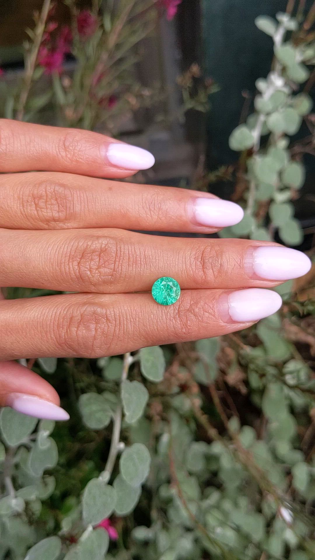 1.33 Ct. Emerald from Ethiopia Size Video
