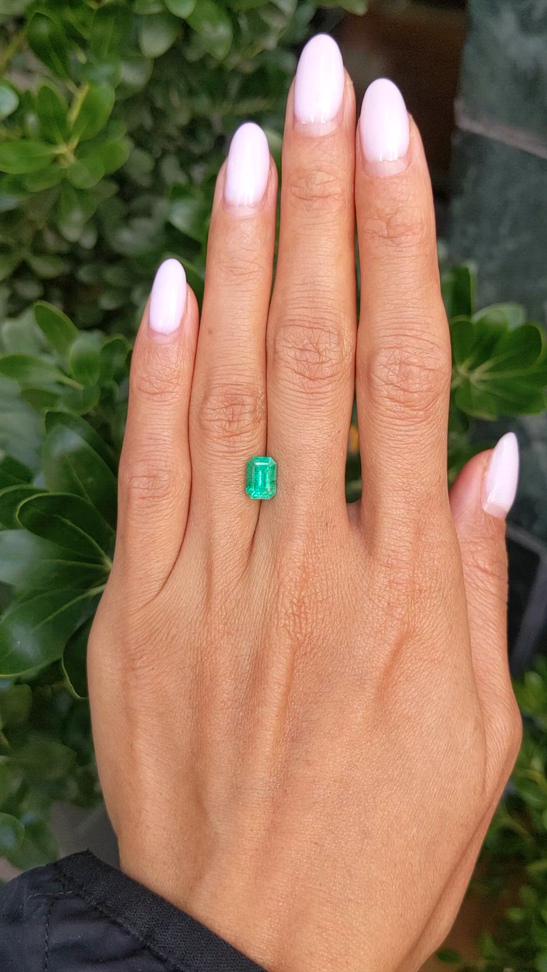 1.44 Ct. Emerald from Ethiopia Size Video