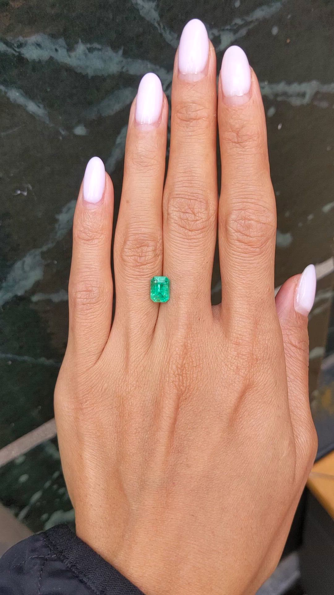 1.44 Ct. Emerald from Ethiopia Size Video