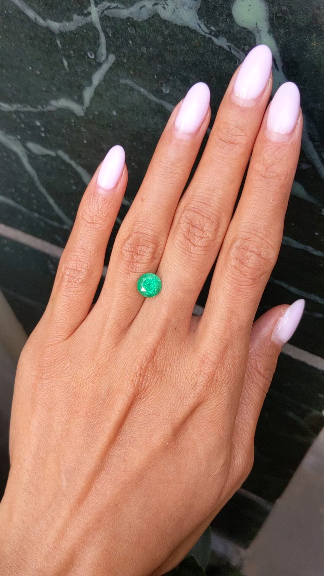 1.89 Ct. Emerald from Ethiopia Size Video