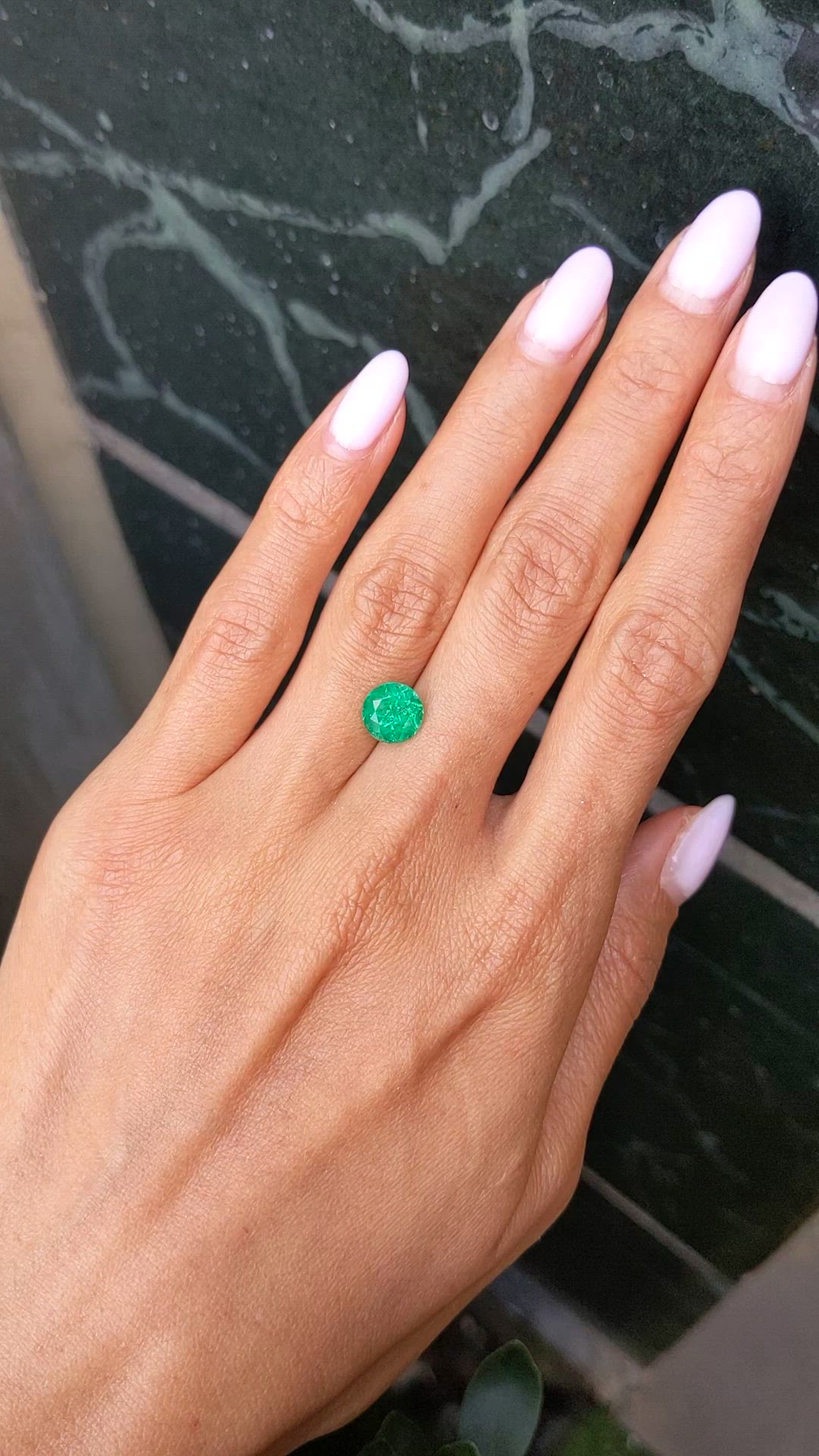 1.95 Ct. Emerald from Ethiopia Size Video